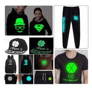 personalizado de polos con vinil textil fotoluminicente